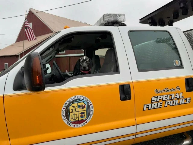 West Chester fire police K9 unit
